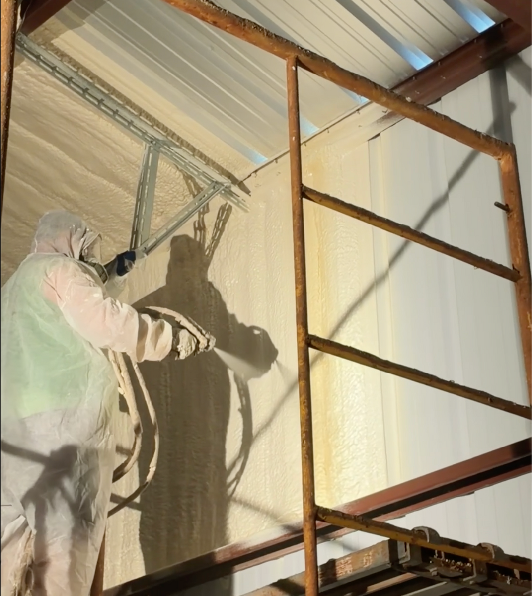 Commercial Spray Foam Insulation (Closed Cell) for M&R Foam Insulation in San Juan, TX