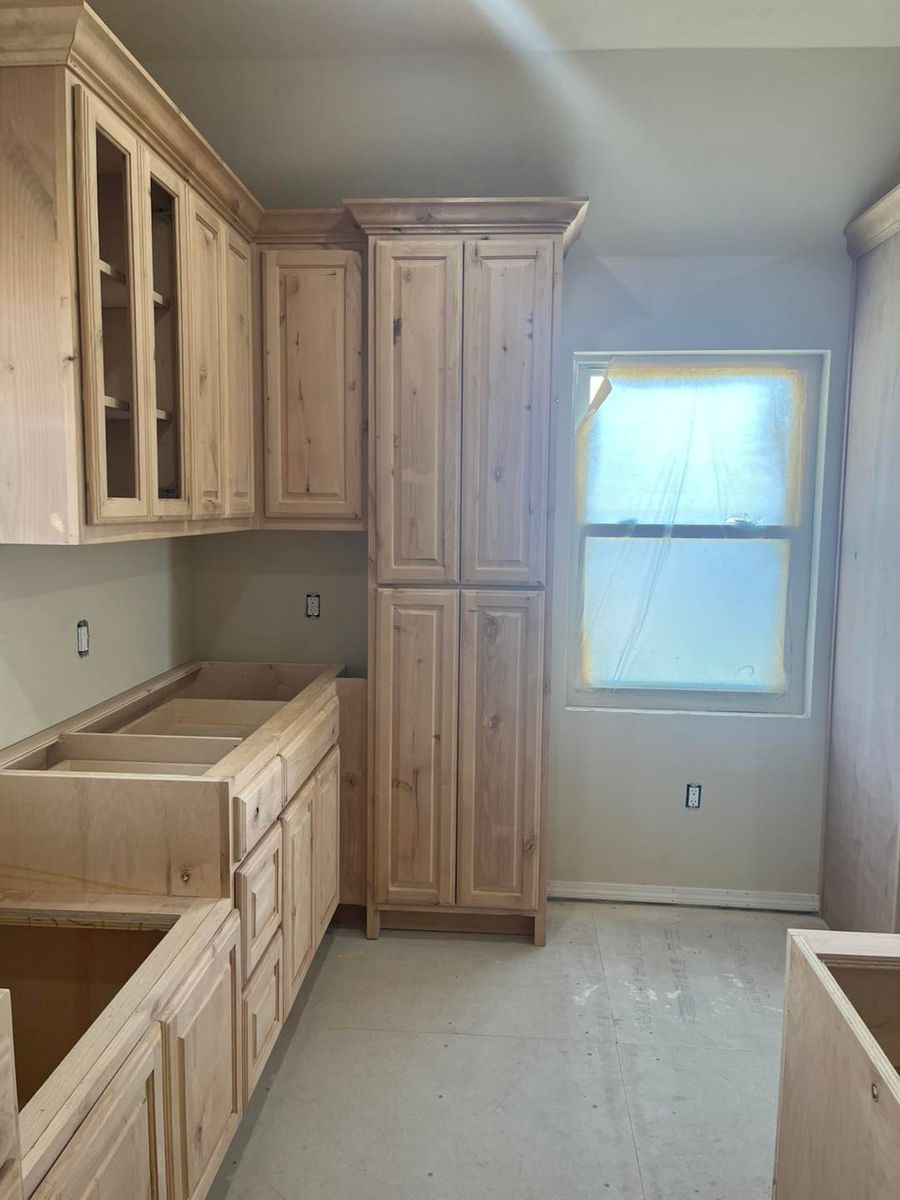 Framing for Shayne Prisk Construction in Midland, TX