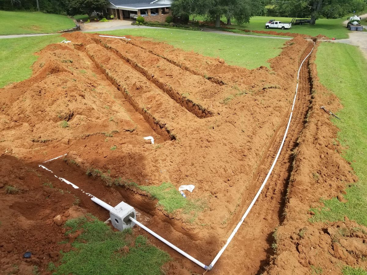 Site Prep for Septic & Sewer Solutions in Buford, GA