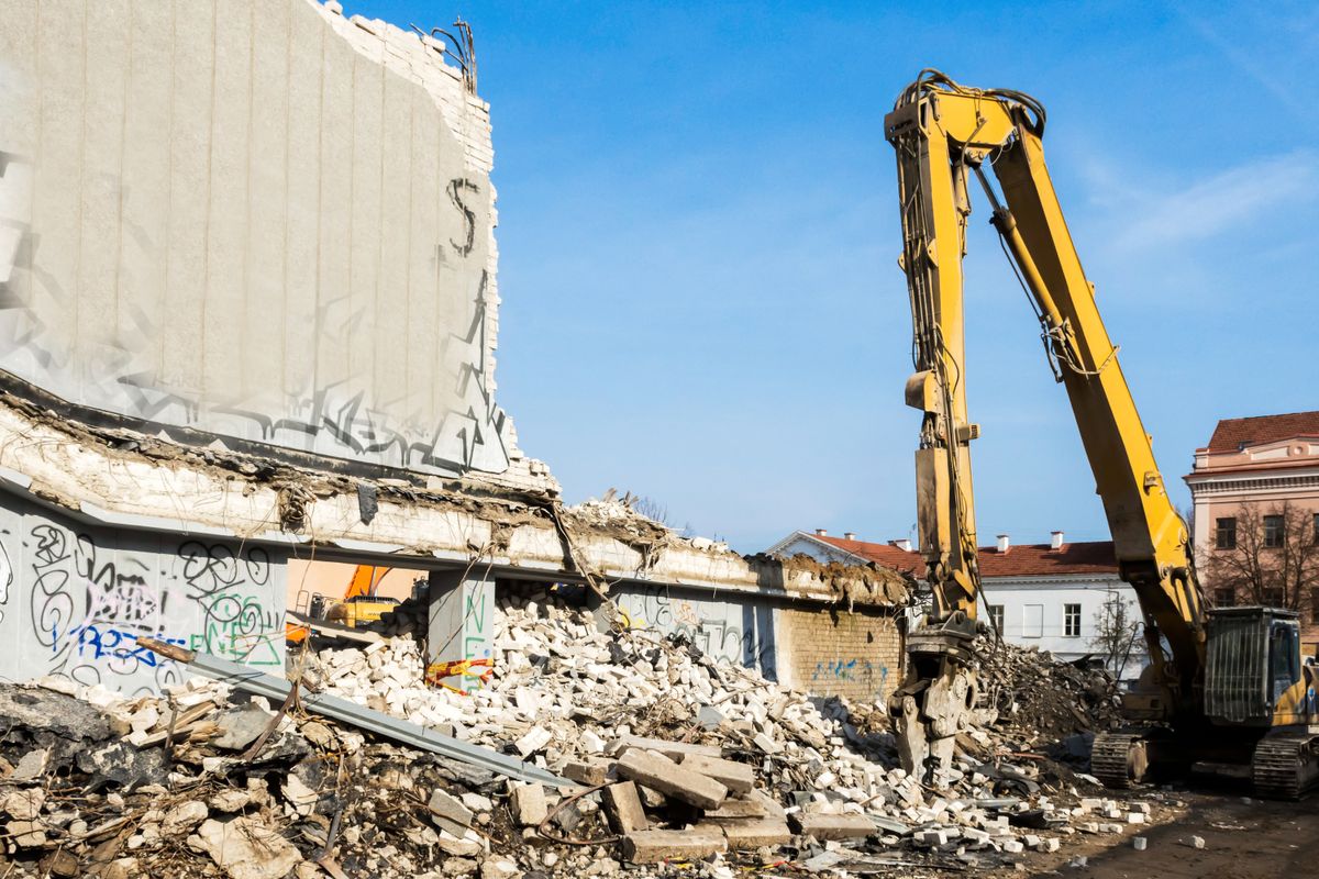 Commercial Demolition for Adams Demolition LLC in Georgia, 