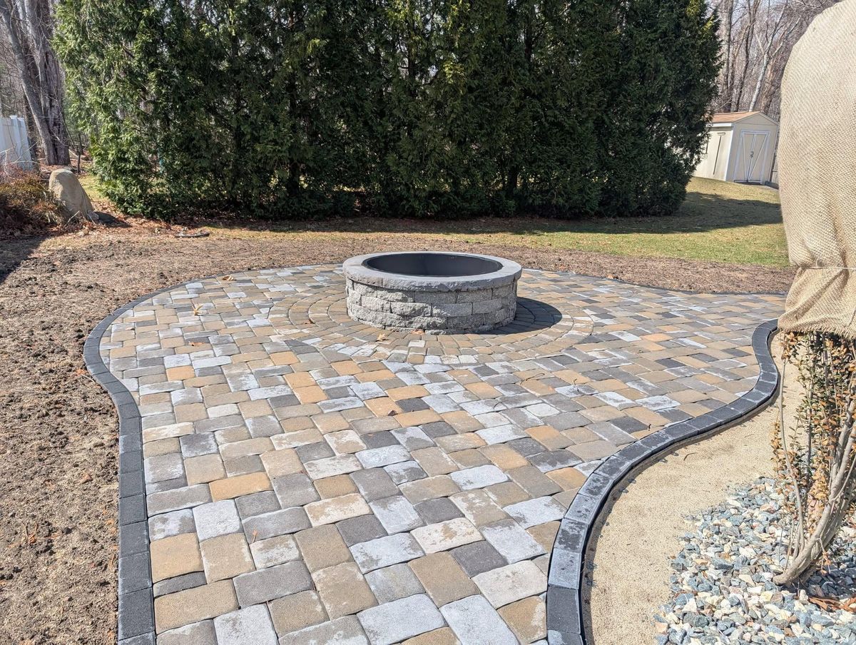 Custom Stonework for Evolution Earthscapes, LLC in Ludlow, MA