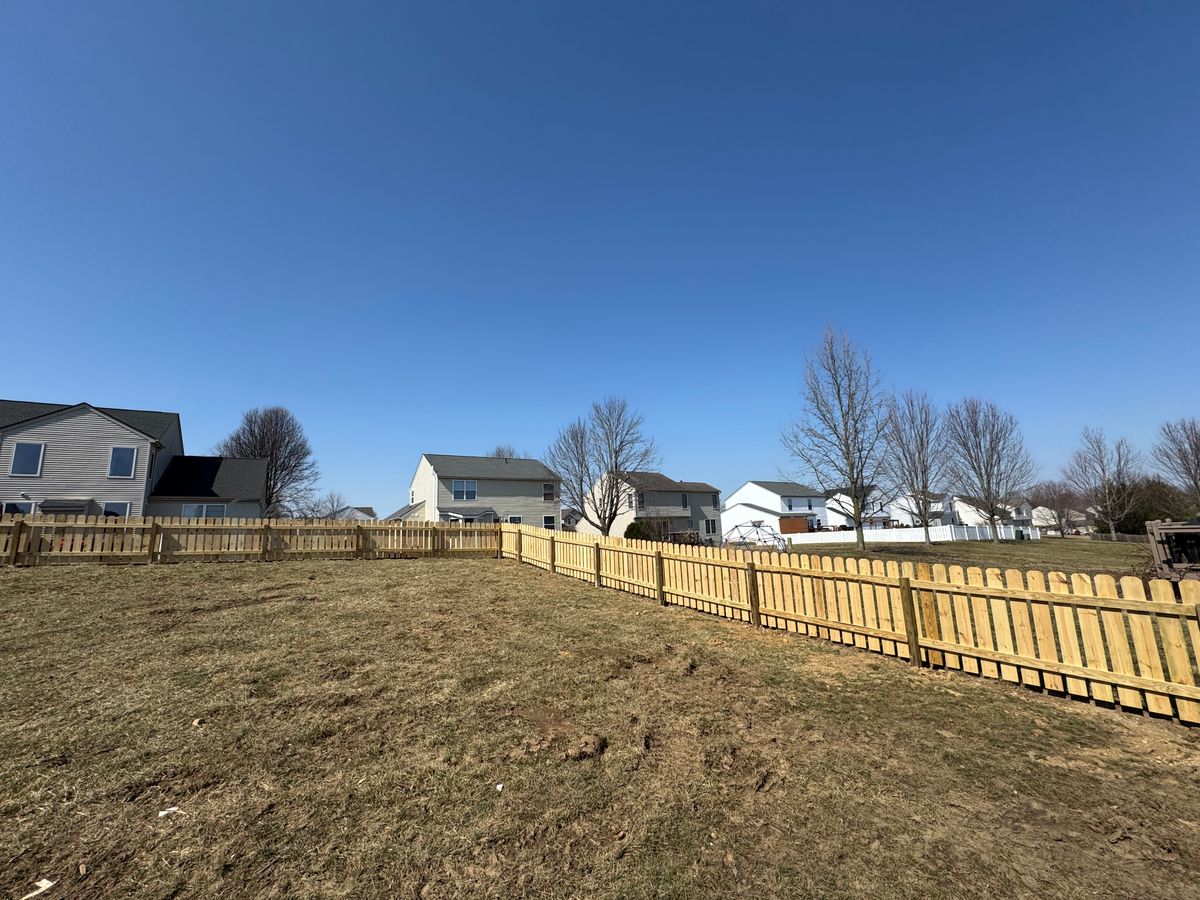 Fence installs for Dewhurst Landscaping & Lawncare in Pickerington, OH