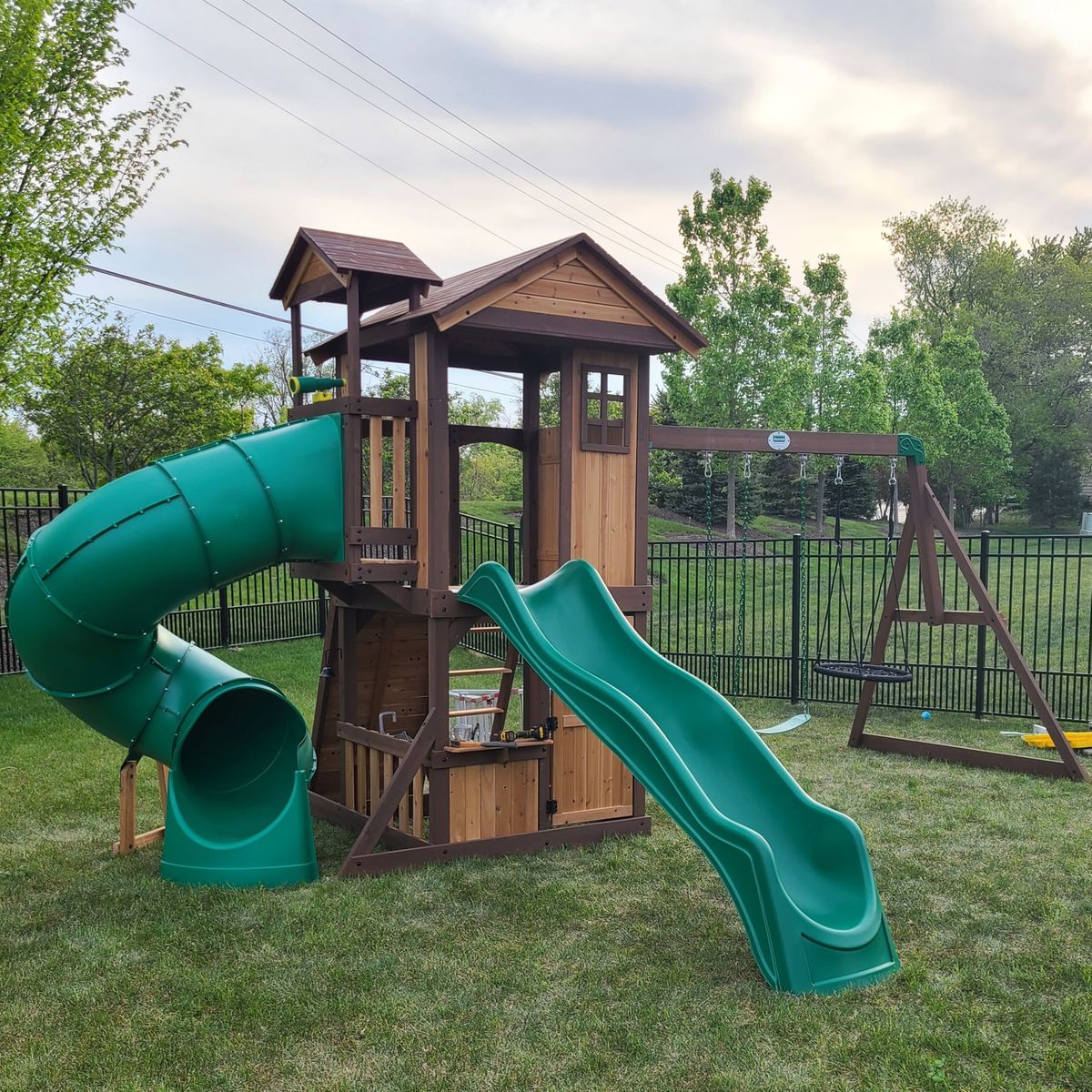 Playset Installation for Fence Medic in Northbrook, IL