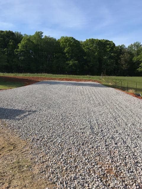 Roadbeds for CST Dirt Solutions in Rowan, NC