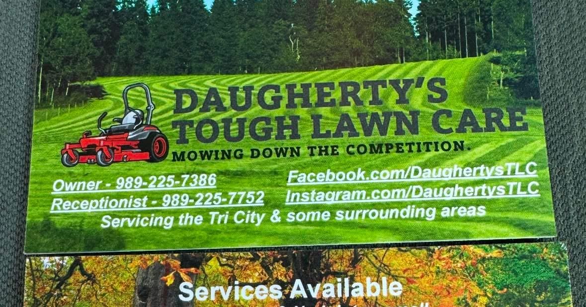 Weed Whacking for Daugherty's Tough Lawn Care in Essexville, MI