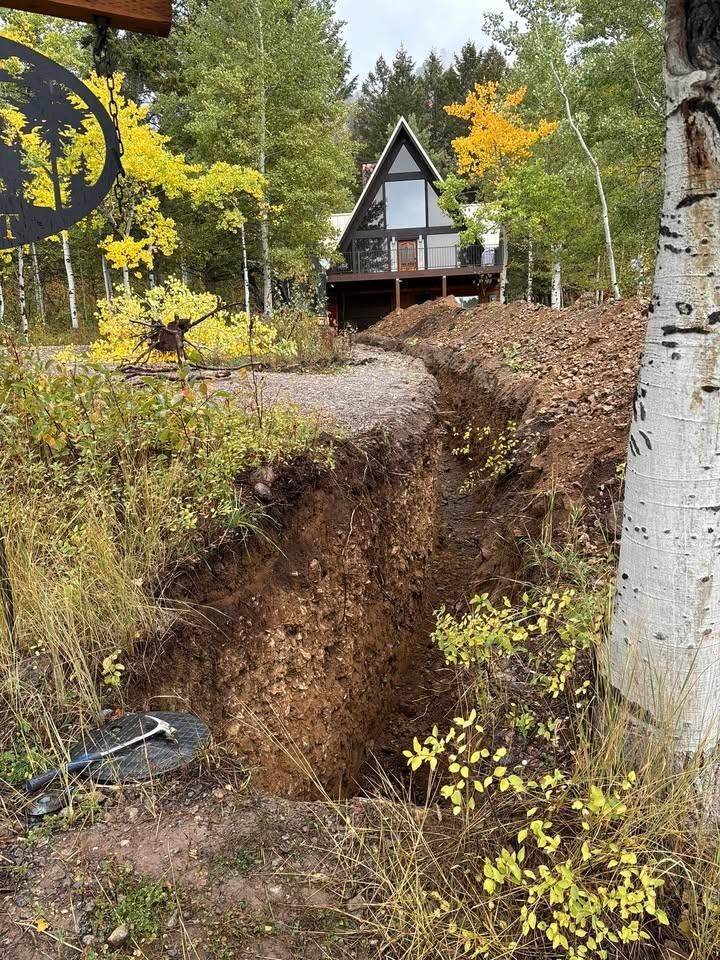 Foundation Digging for Kilroy Construction in Afton, WY