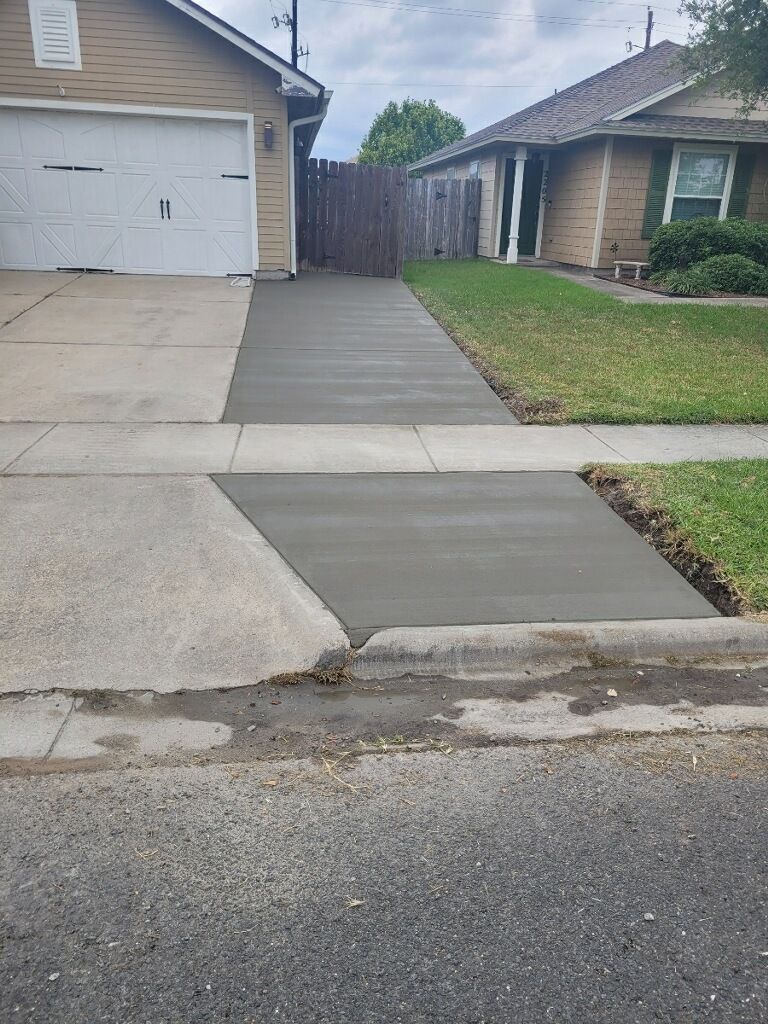 Concrete Flatwork for Keen Decorative Concrete in Corpus Christi, TX