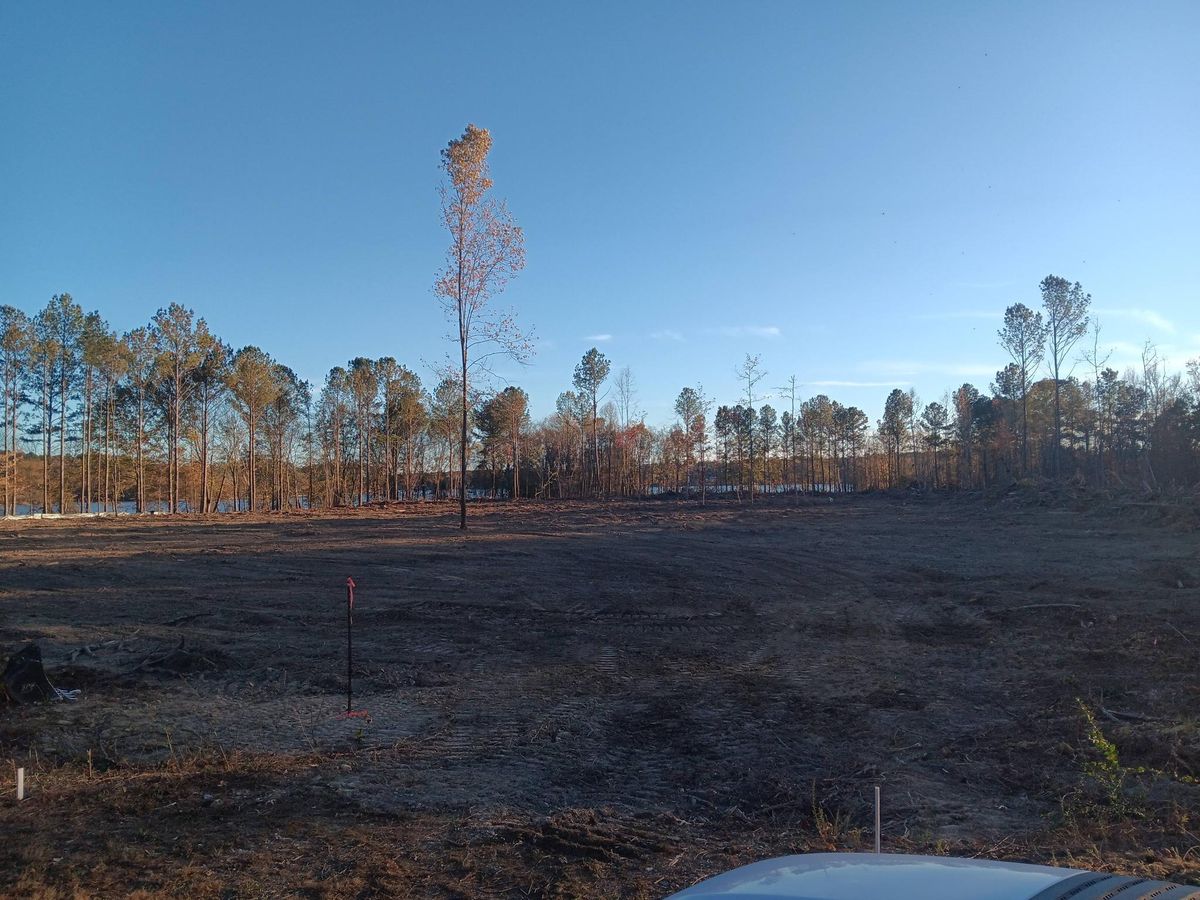 Land clearing and site preparation for Forrest Plumbing and Septic Service LLC in Summerville, GA