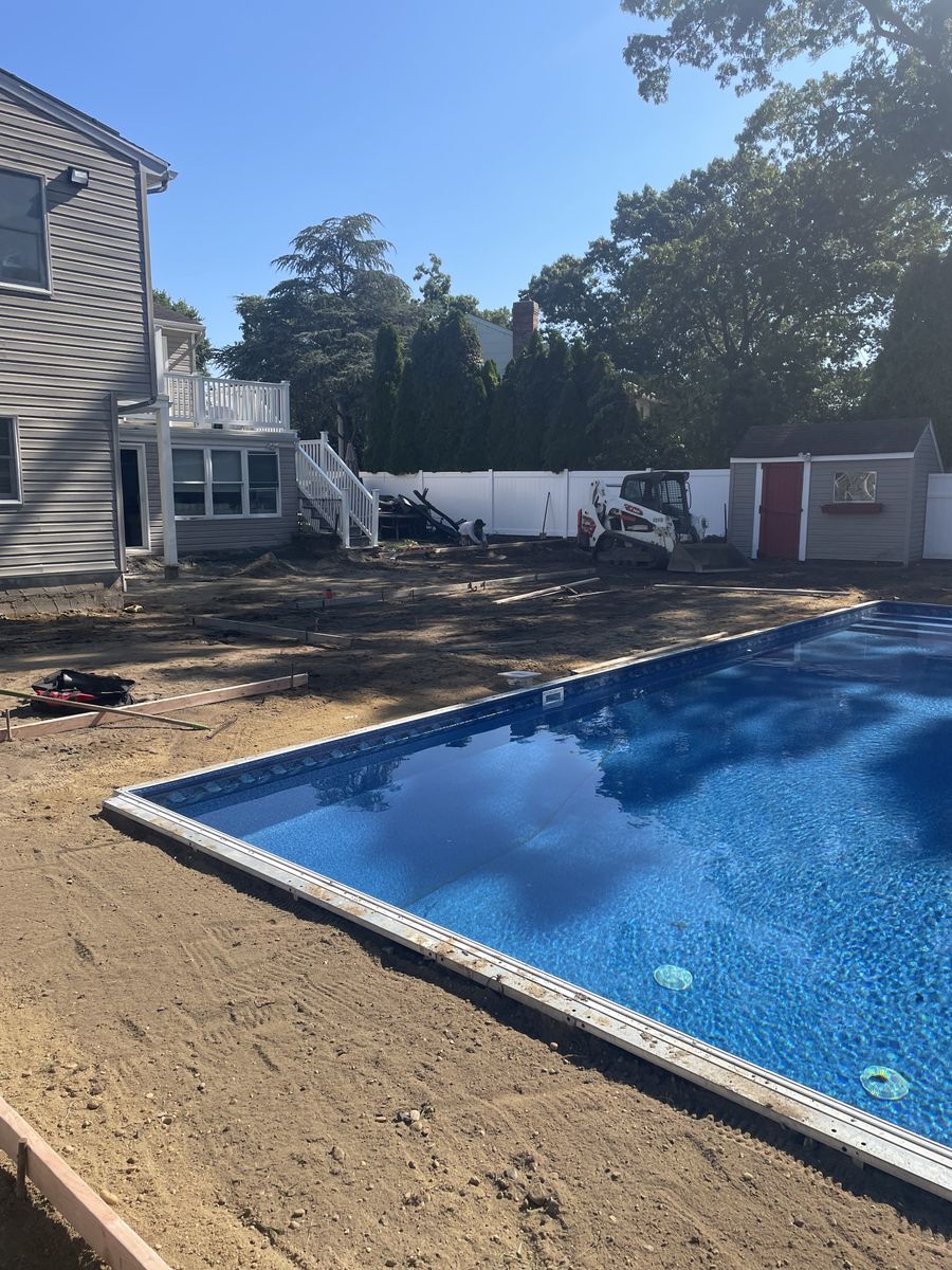 Patio Design & Construction for McClelland Masonry in West Long Branch, NJ