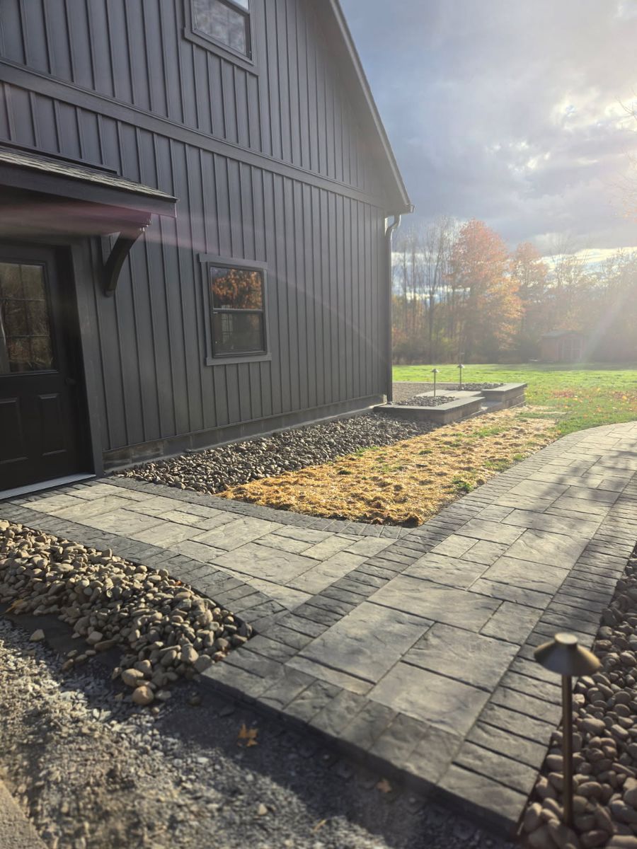 Patio Construction for Tony Monaco Landscaping Inc. in Orange County, NY