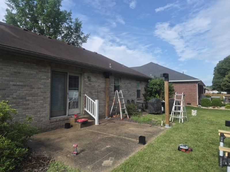 Deck & Patio Installation for Top Tier Construction in Evansville, IN