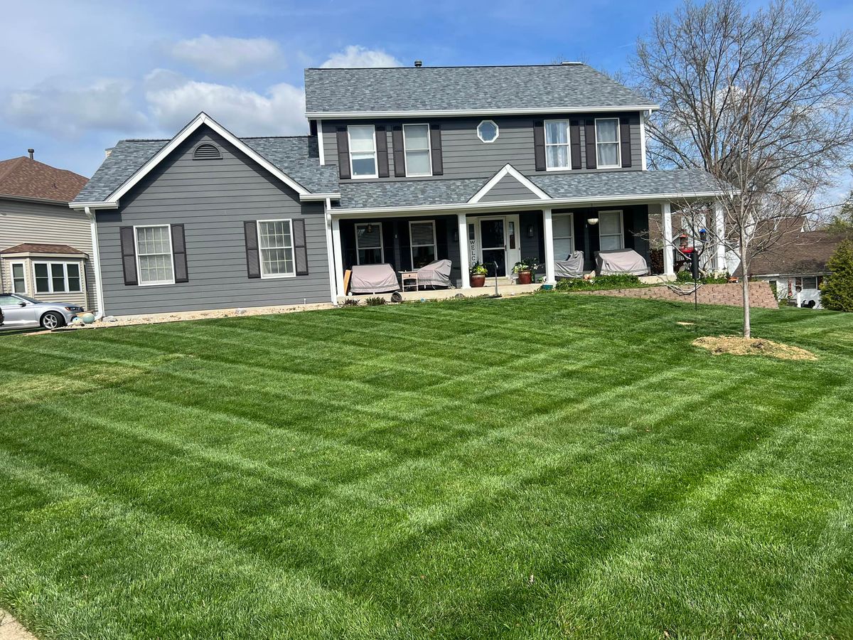 Mowing for Green Sweep Lawn and Landscape in Eureka, MO