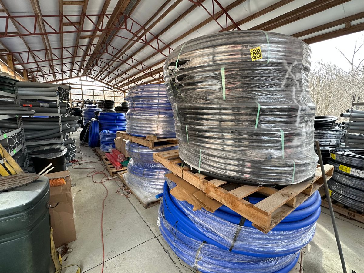 Sale of hdpe waterline for SNL AERATION in Pecks Mill,,  WV