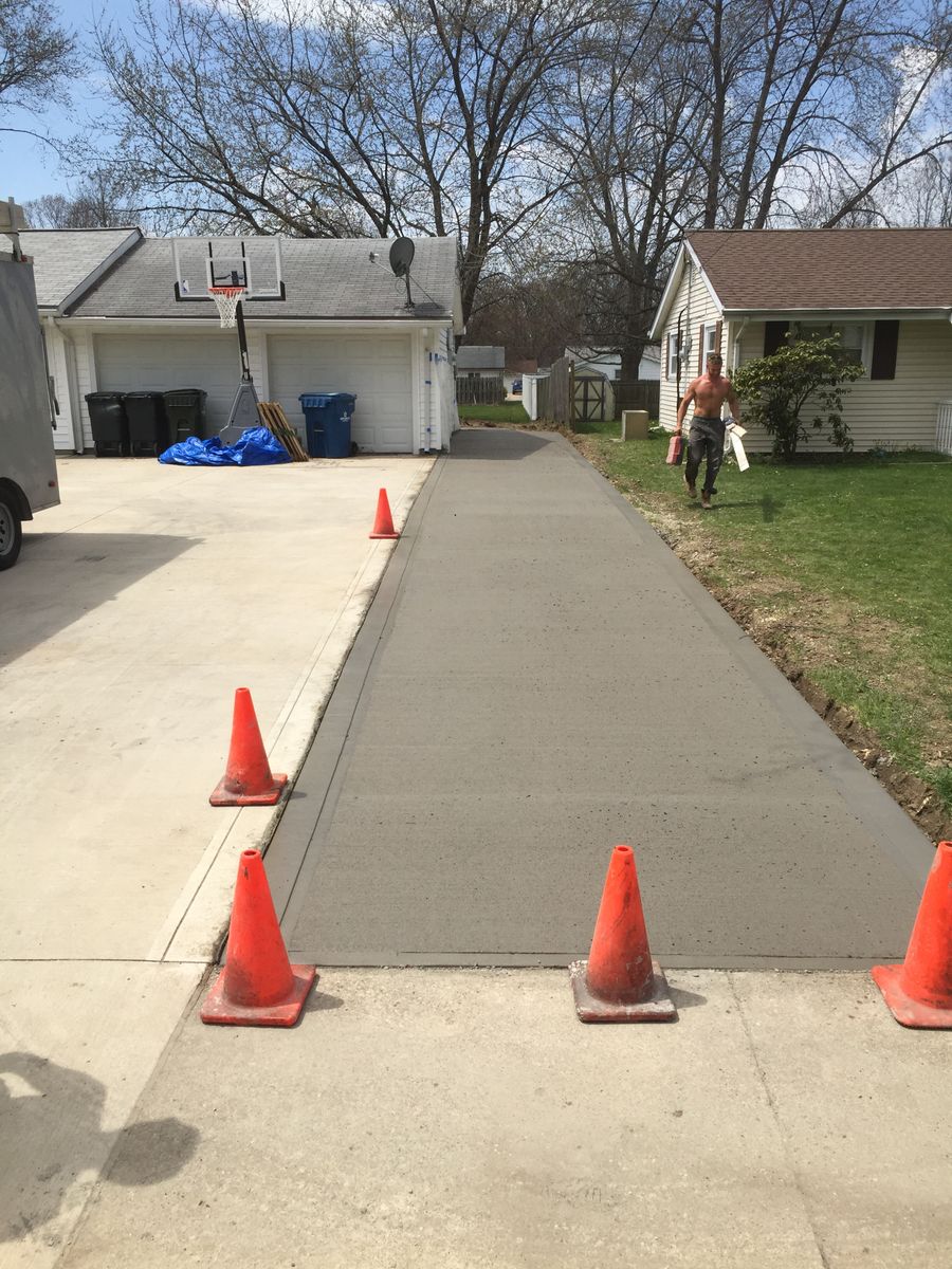 Sidewalk Installation for Lake Erie Companies in Grand River, OH