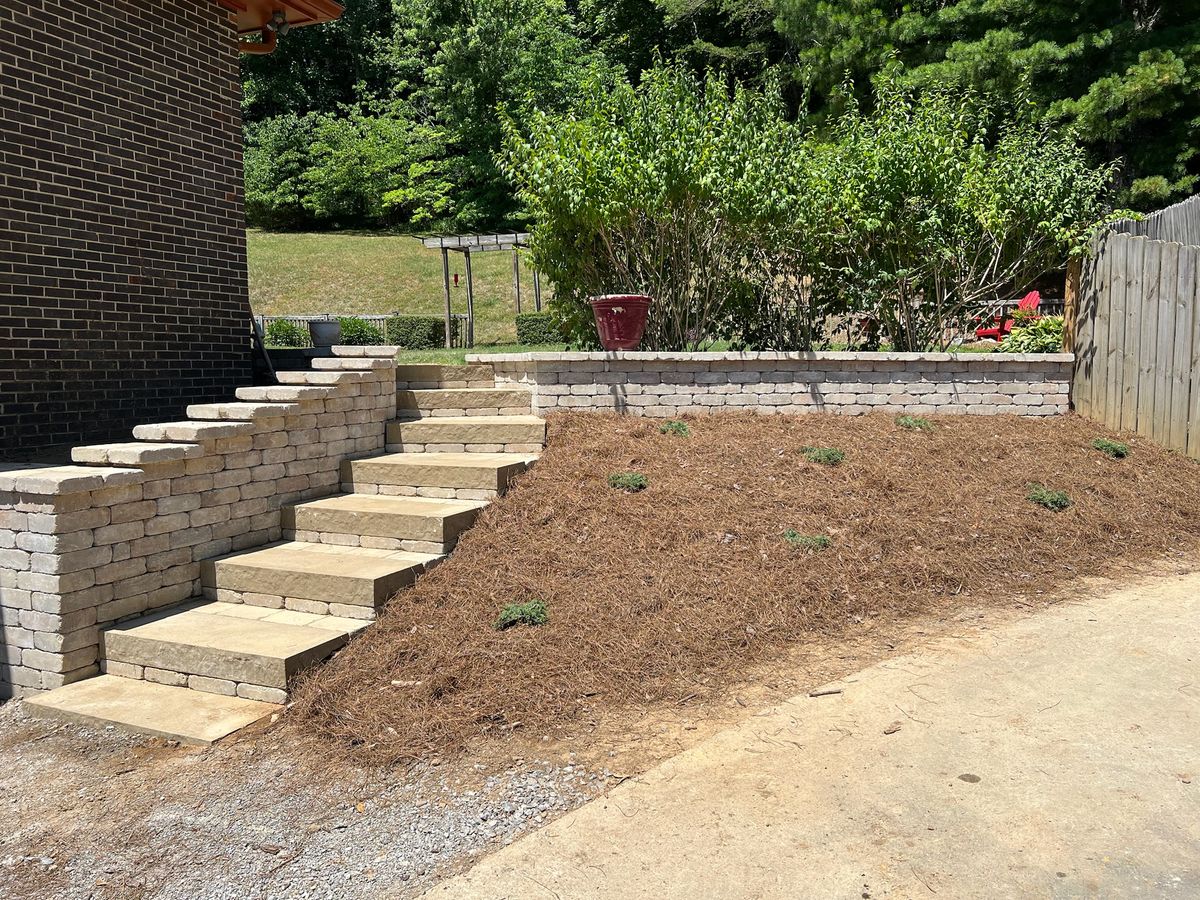 Hardscaping for Rose Land Services in Pegram, TN