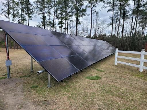 Installation for Hometown Electrical Services in Louisburg, NC