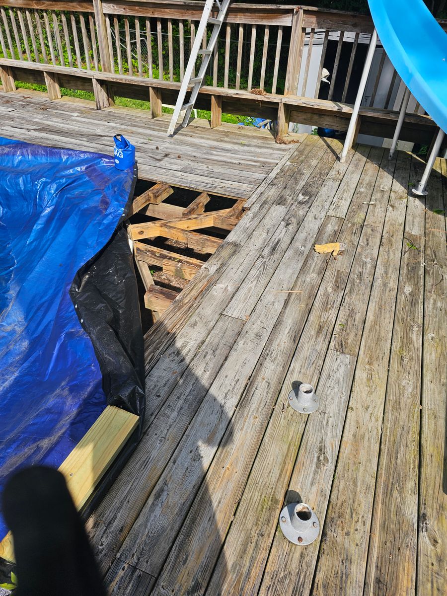 Decking for A&D Home Improvements in Cleveland, TN