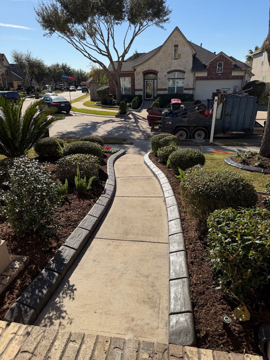 Landscape Border Systems for Texas Curb N Borders in Houston, TX