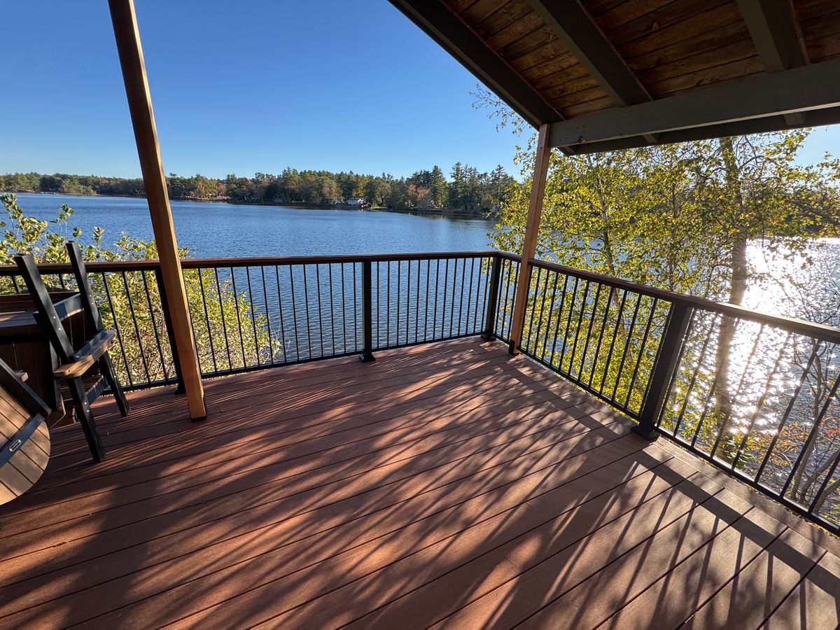 Deck & Patio Installation for Jetstream Construction in Gorham, ME