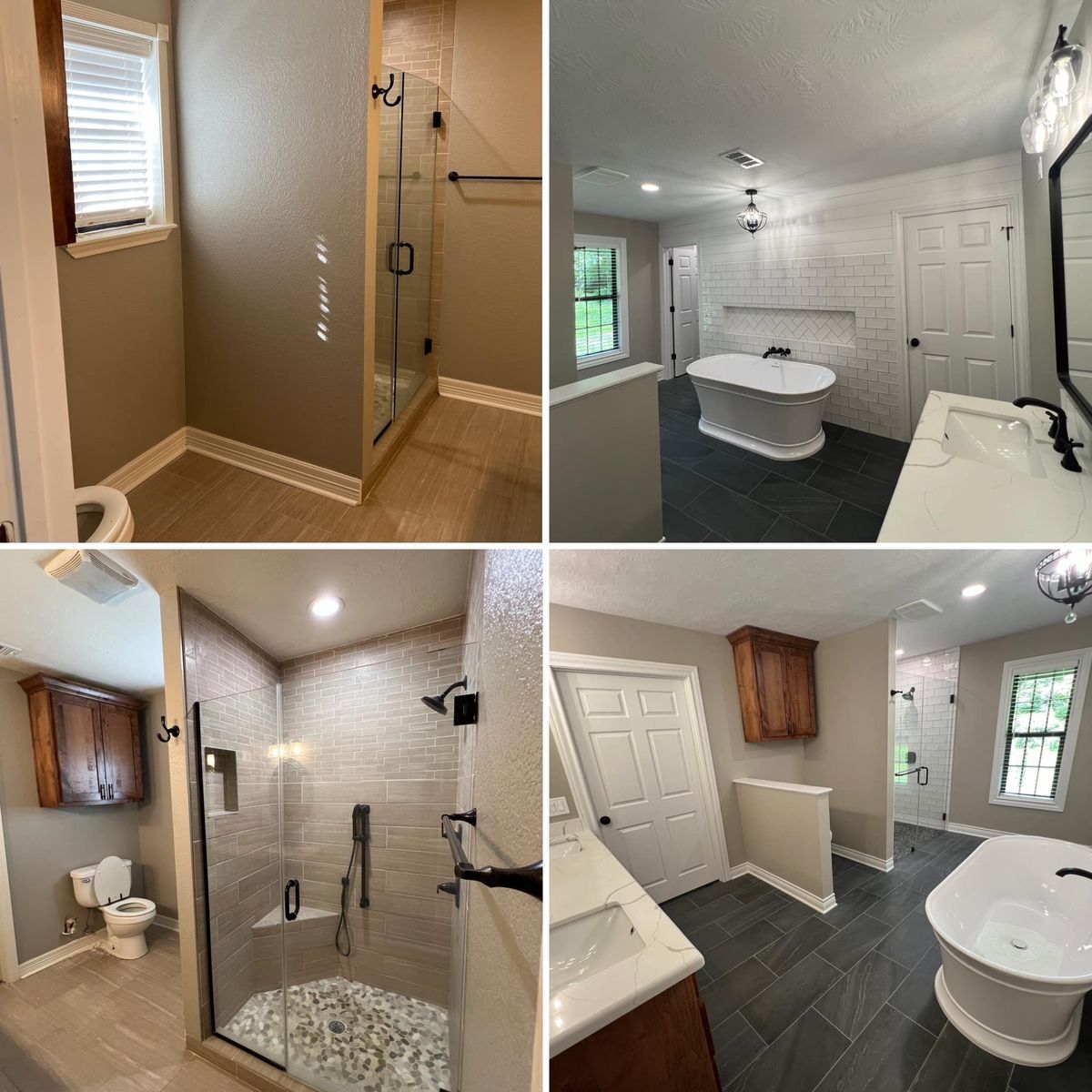 Bathroom Renovation for Maverick Construction & Design in Caldwell,, TX