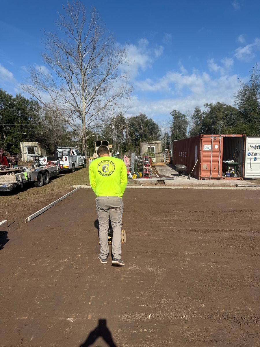 Patio Design & Installation for Cameron Enterprises in Live Oak, FL