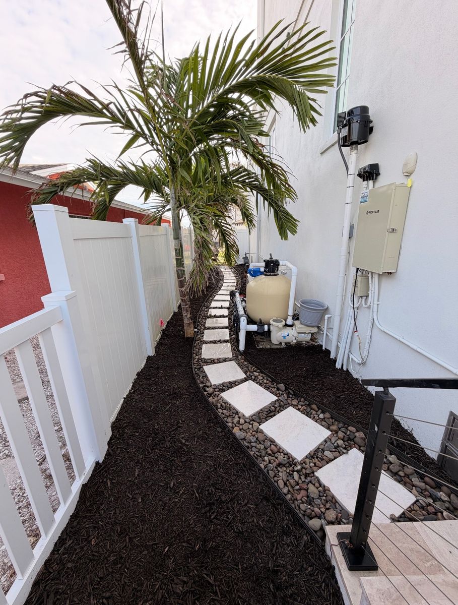 Landscape Design for Oceanfront Landscape in St. Petersburg, FL
