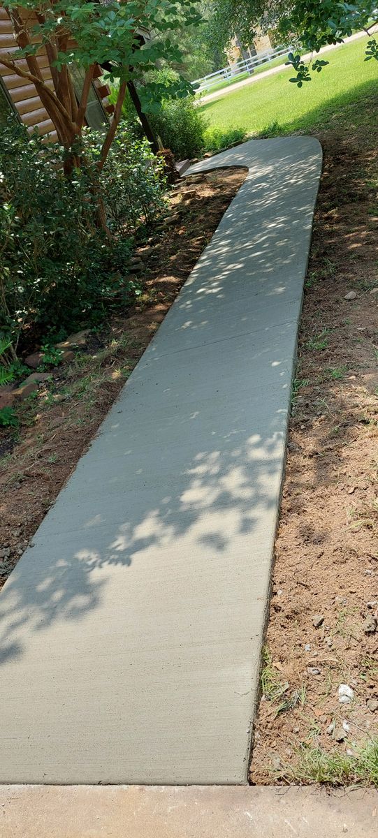 Sidewalks for Slabs on Grade - Concrete Specialist in Spring, TX