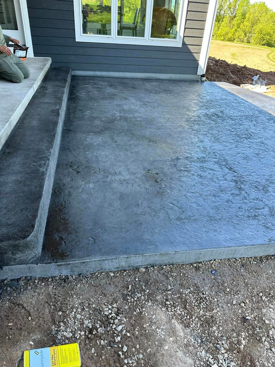 Concrete for Lake Ridge Construction LLC in Kiel, WI