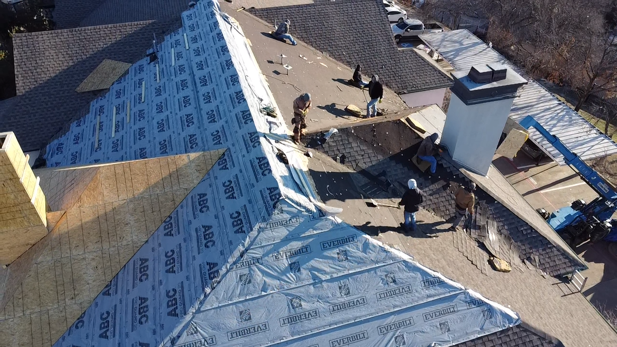 Roofing Installation for Double RR Construction in Royse City, TX