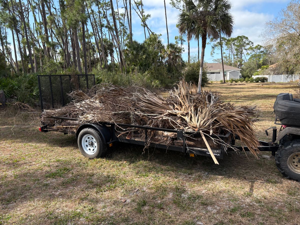 Seasonal Yard Cleanup for R&R GreenWorks in North Port, FL