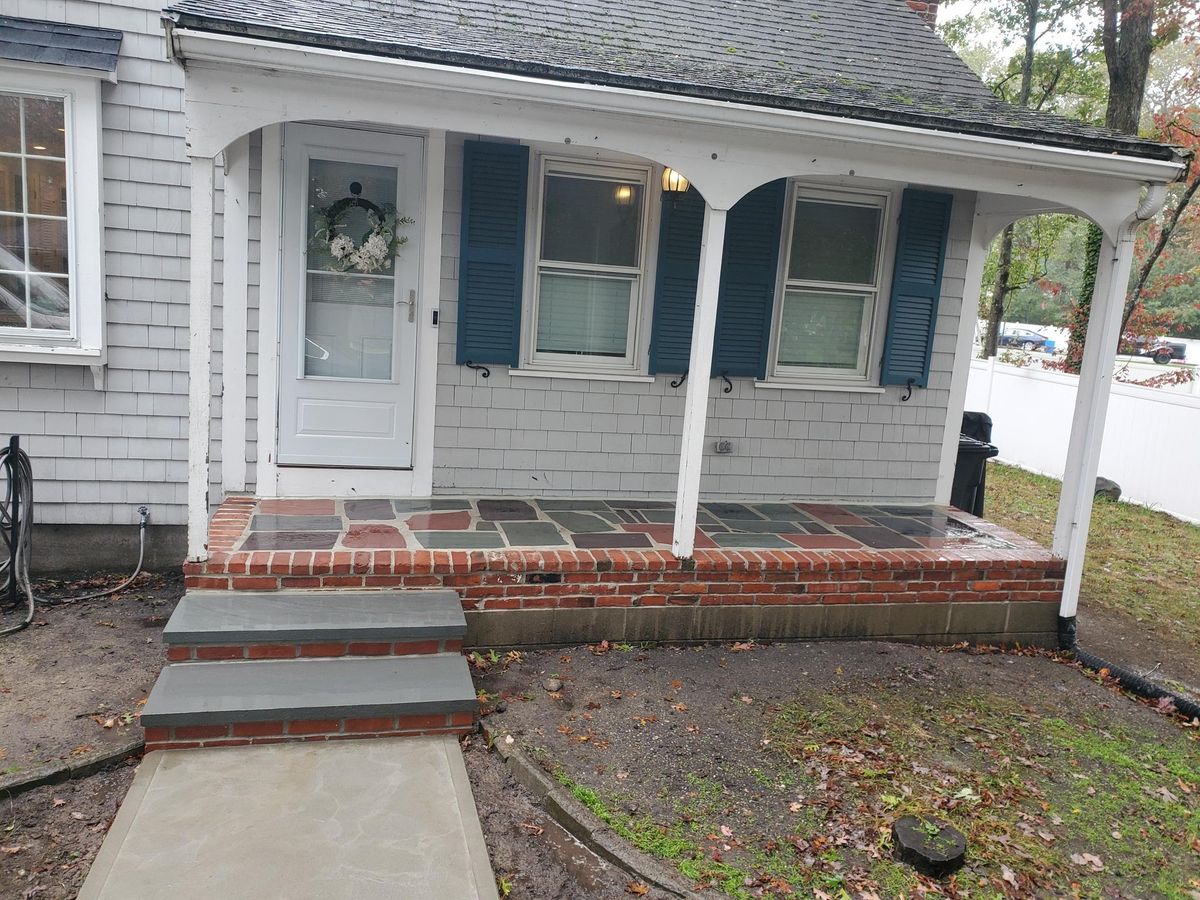 Step Installation for James T. Coughlan Restoration in Brockton, MA