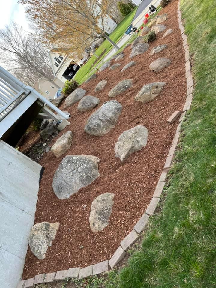 Mulch Installation for Synhorst Property Maintenance & Landscaping in Connecticut, CT