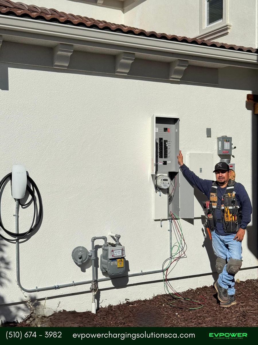 Electrical Panel Upgrades for EVPOWER CHARGING SOLUTIONS in Tracy, CA
