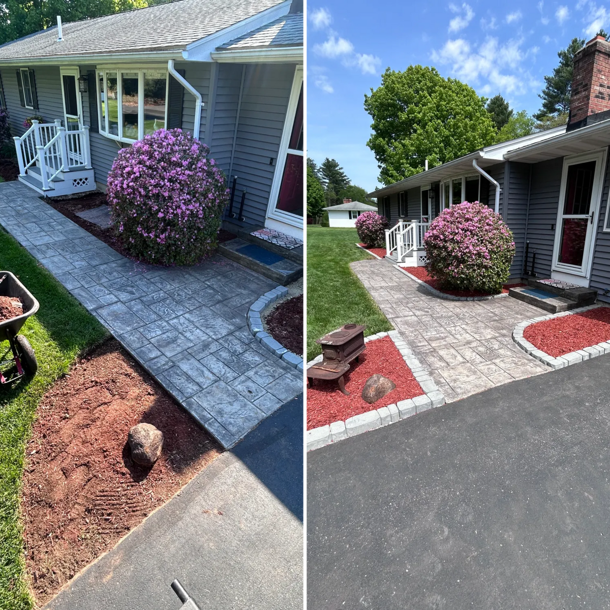 Hardscape Installation for Harper’s Landscaping & Mowing in Ware, MA