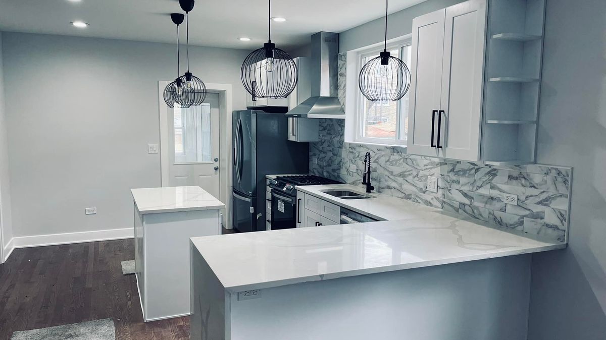 Tile for S & L Innova General Construction in Burbank, IL