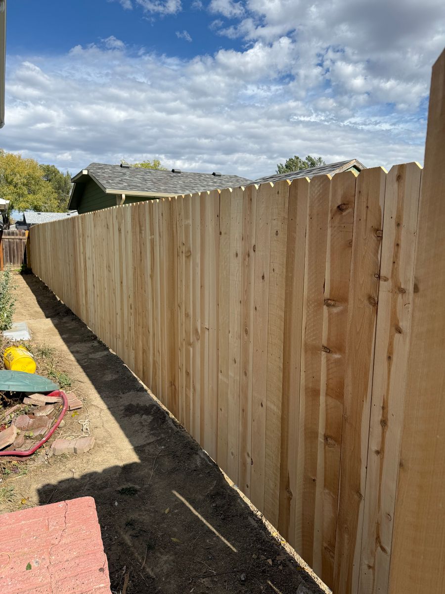 Fence Installation for DS Industries in Gillette, WY