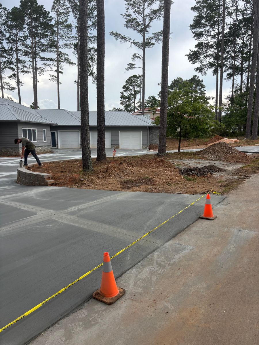 Excavation for Baer & Sons Concrete in Greenwood County, SC
