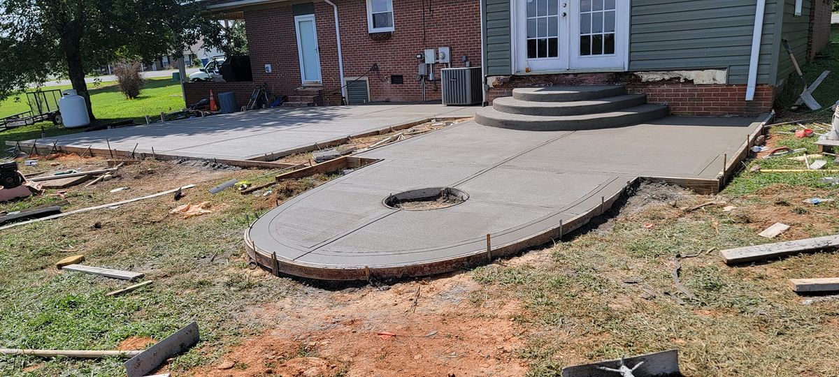 Patio Design & Installation for JD Hardscapes & Landscaping LLC in Shelby, NC