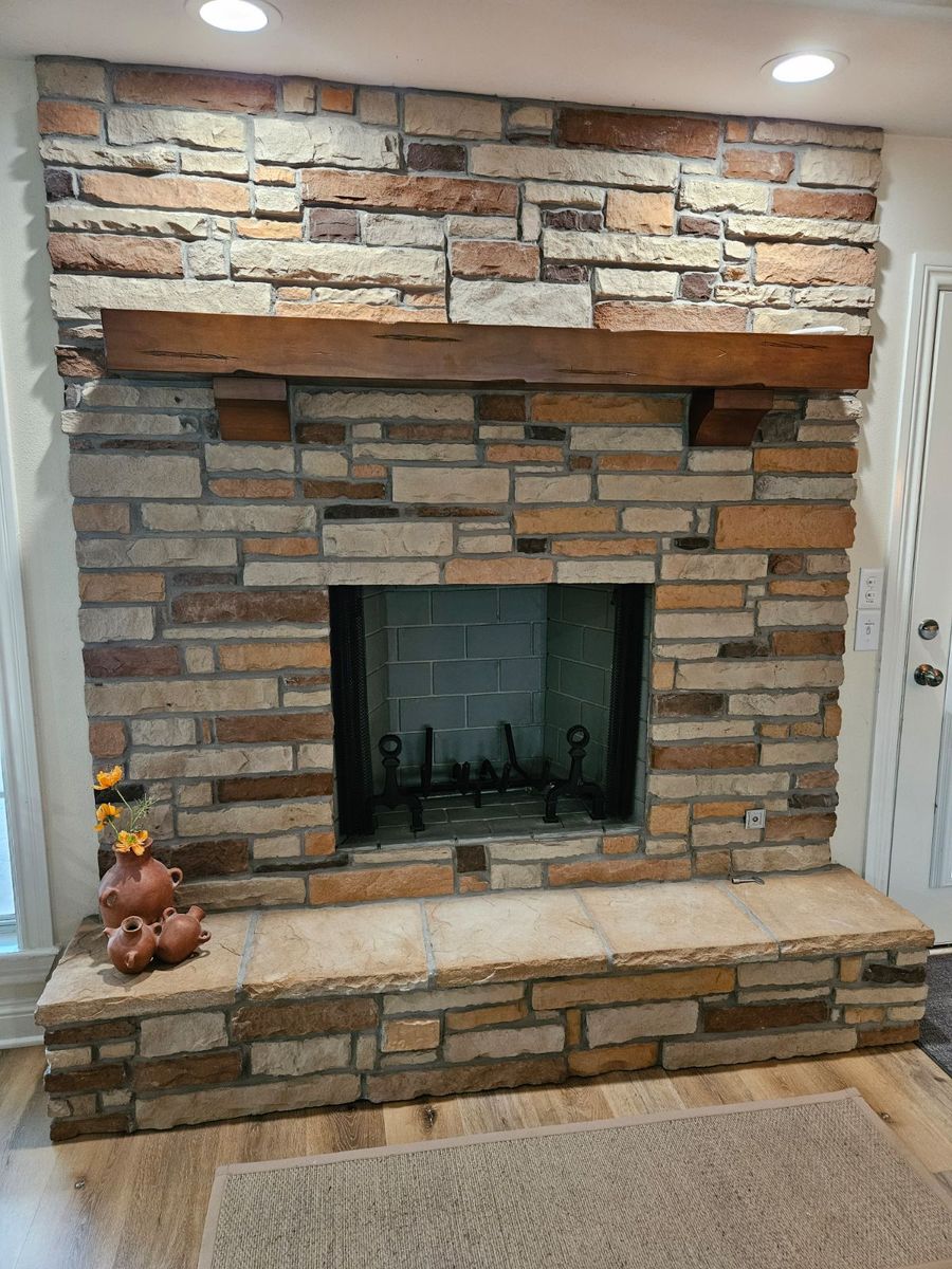Masonry for Hunt Stone & Fireplace in Huntington, TX