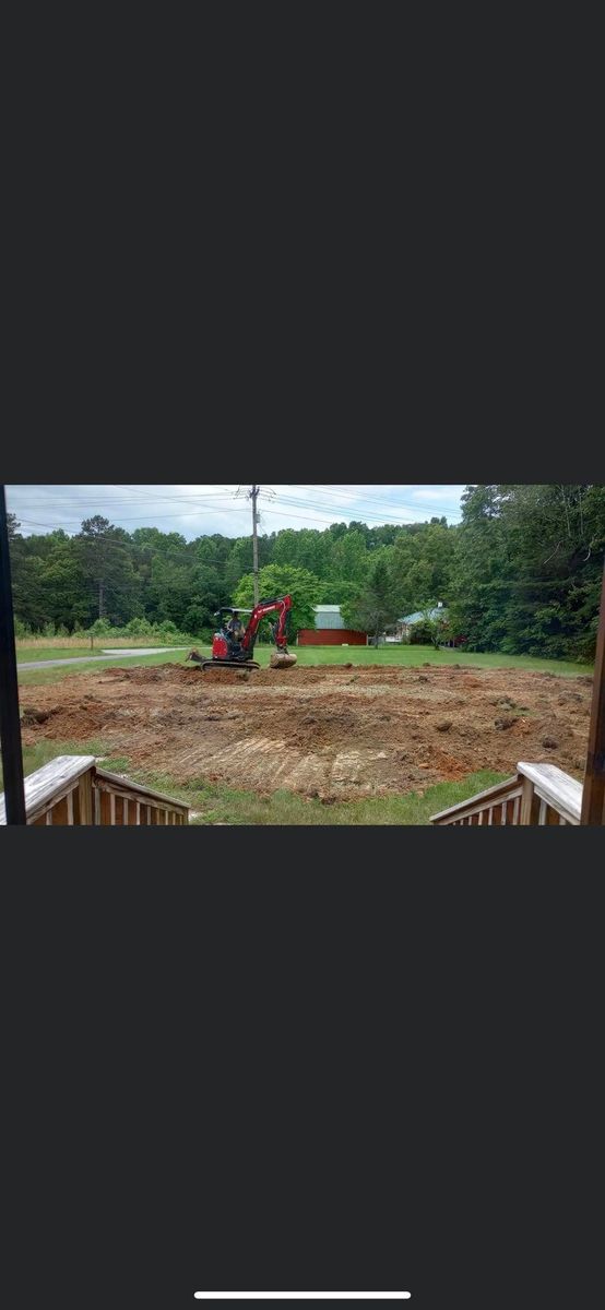 Excavation for Walker Septic & Drain LLC in Chickamauga, GA