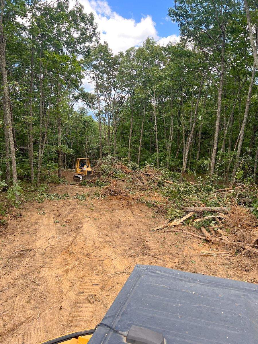 Land Clearing for McBryar Excavation in Trenton, GA