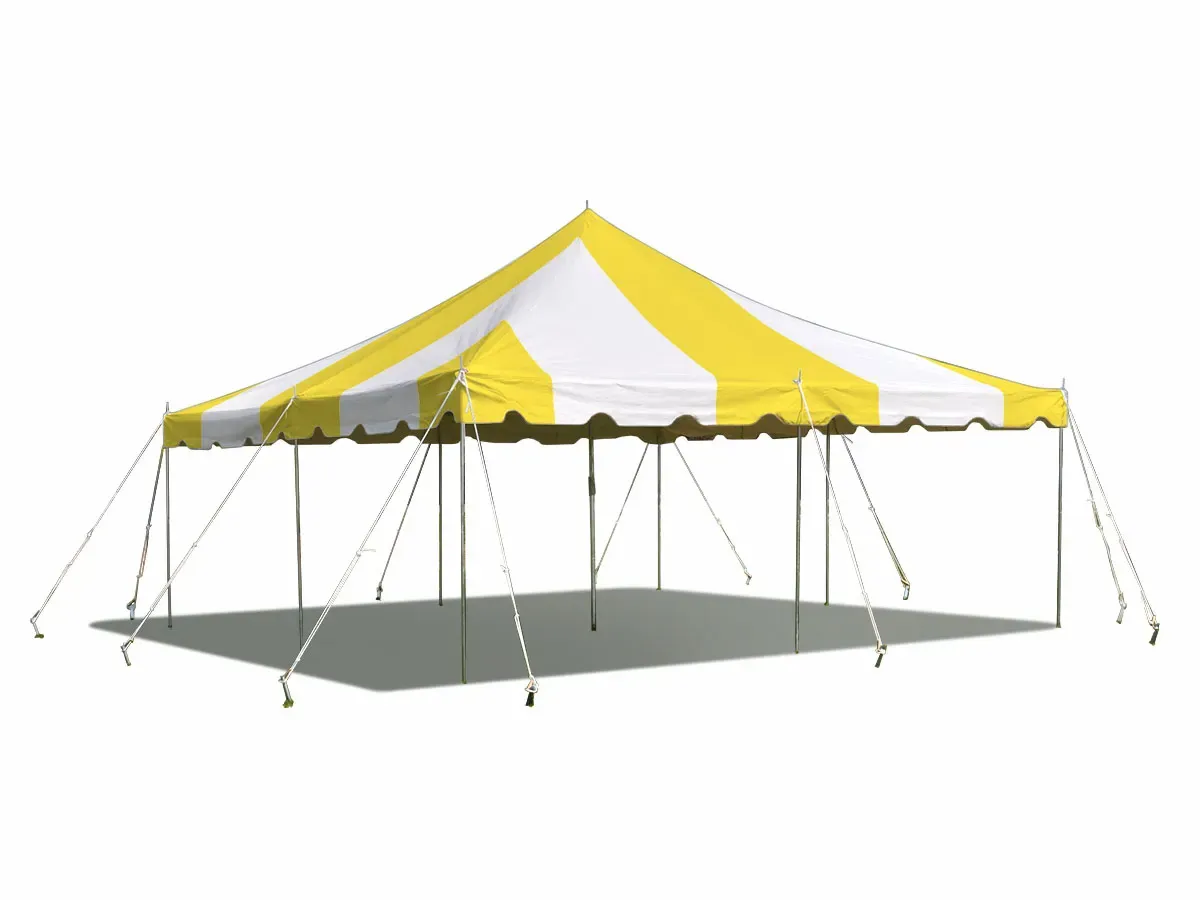 20 X 20 Pole Tent $225 per day for Dynamic Inflatables, LLC in Ann Arbor, MI