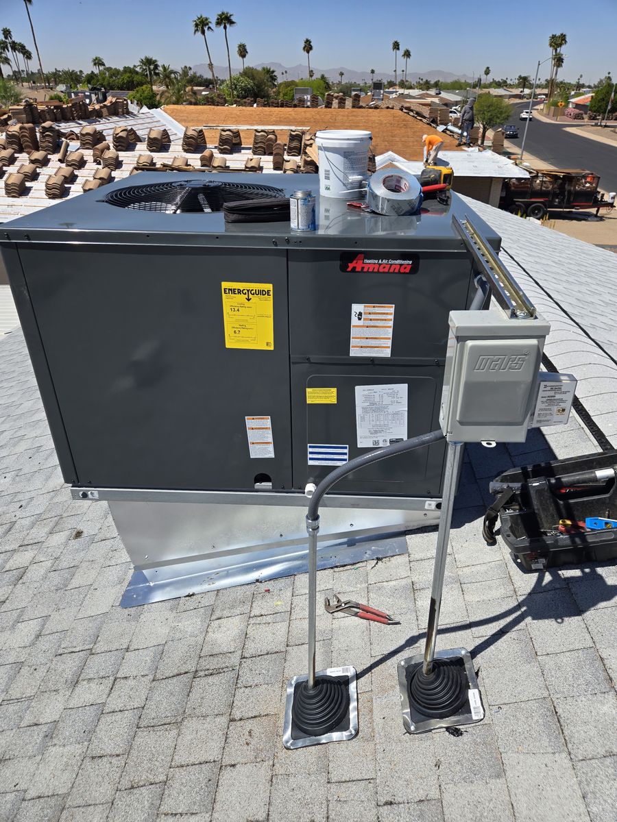 Installation of HVAC Systems for A/C Bros in New River, AZ