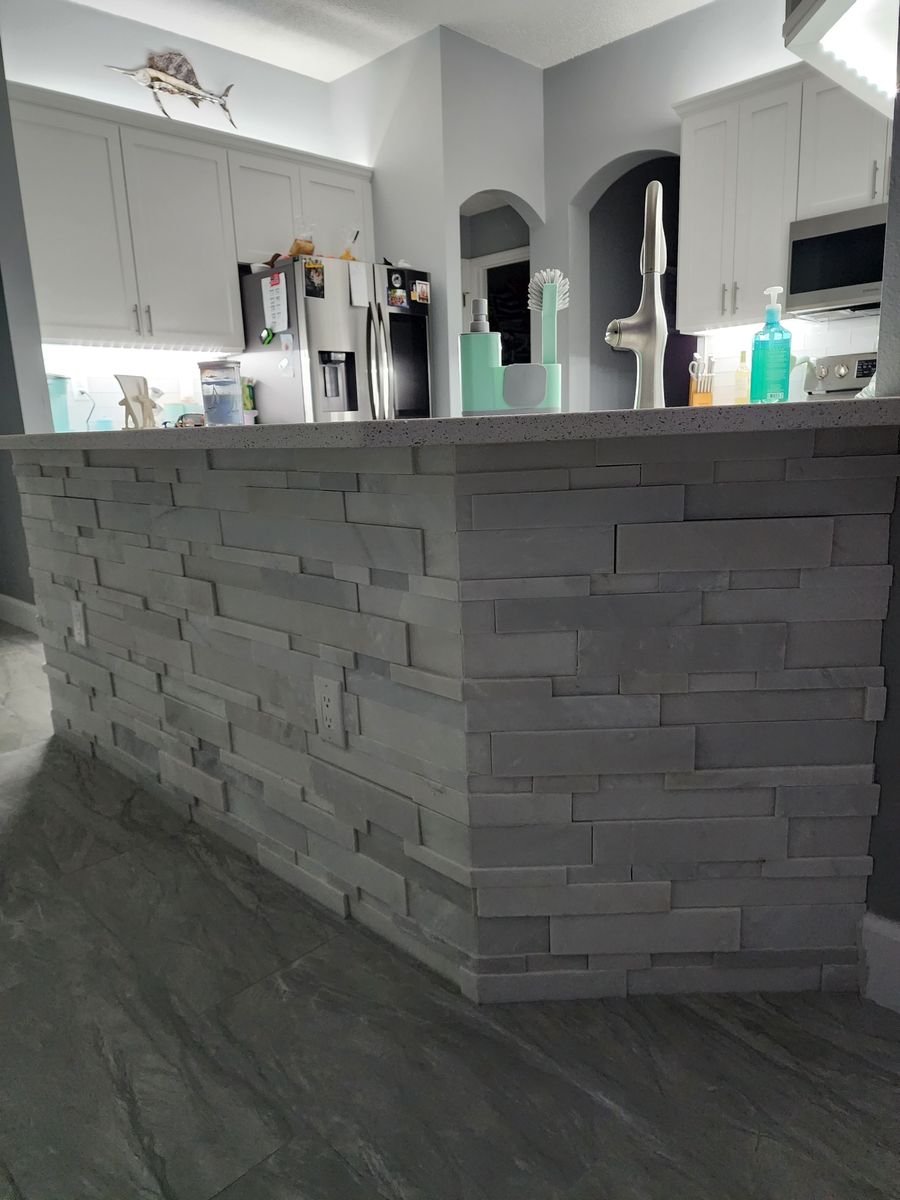 Kitchen Renovation for Mike Lupoli Tile in Palm Coast, FL