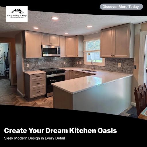 New Kitchens & Renovations for Hilltop Drafting & Design LLC in Geauga County, Ohio