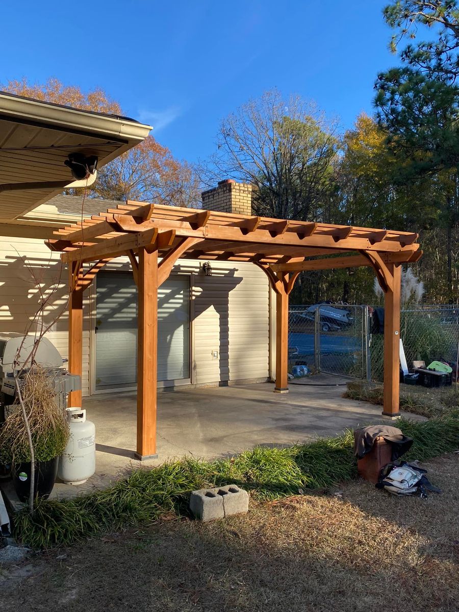 Deck & Patio Installation for Tim James Construction in Hamlet, NC