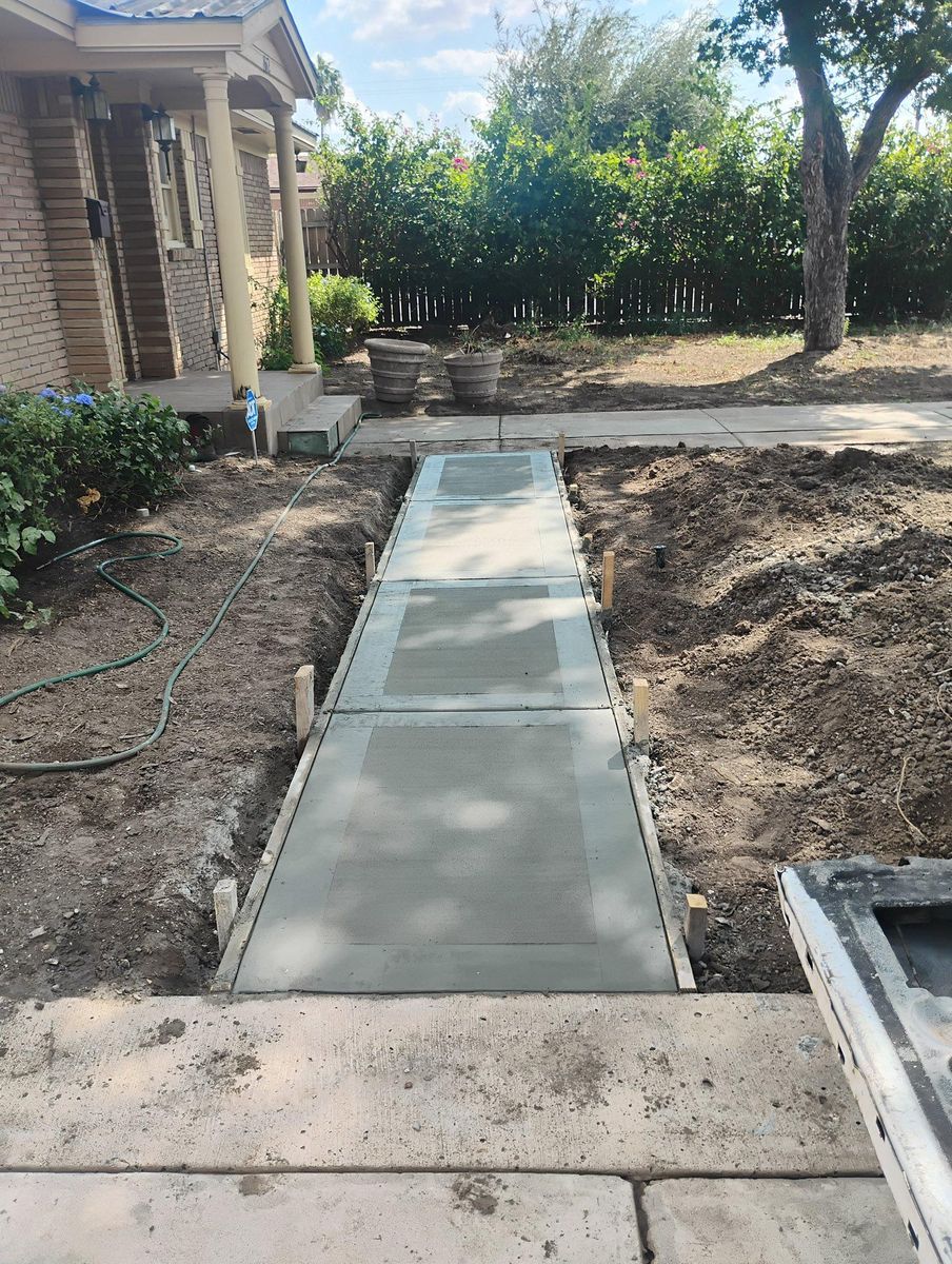 Concrete for Superior Painting and Metal Solutions in Edinburg, TX