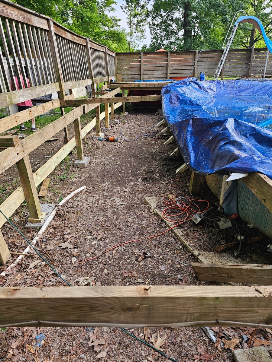 Decking for A&D Home Improvements in Cleveland, TN