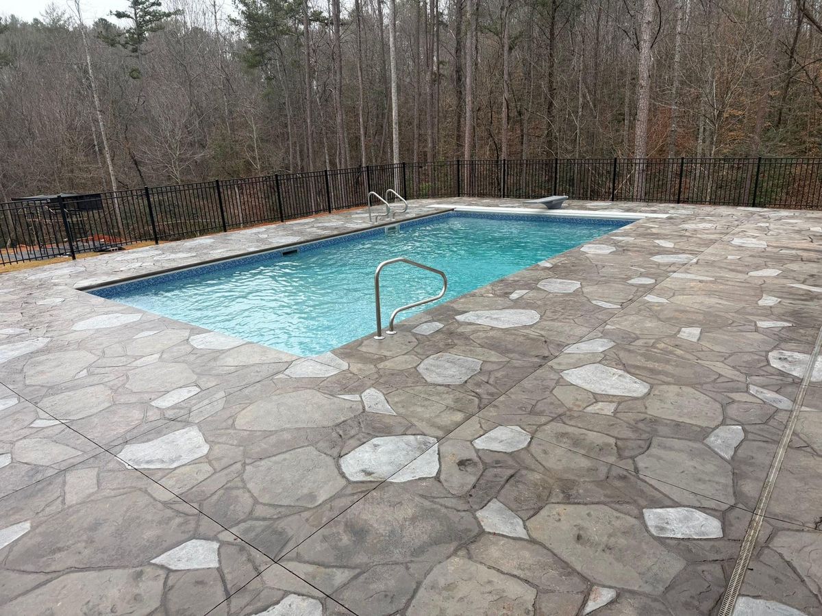 Custom Pool Design for ZRS Pools and Construction in Granite Falls, NC