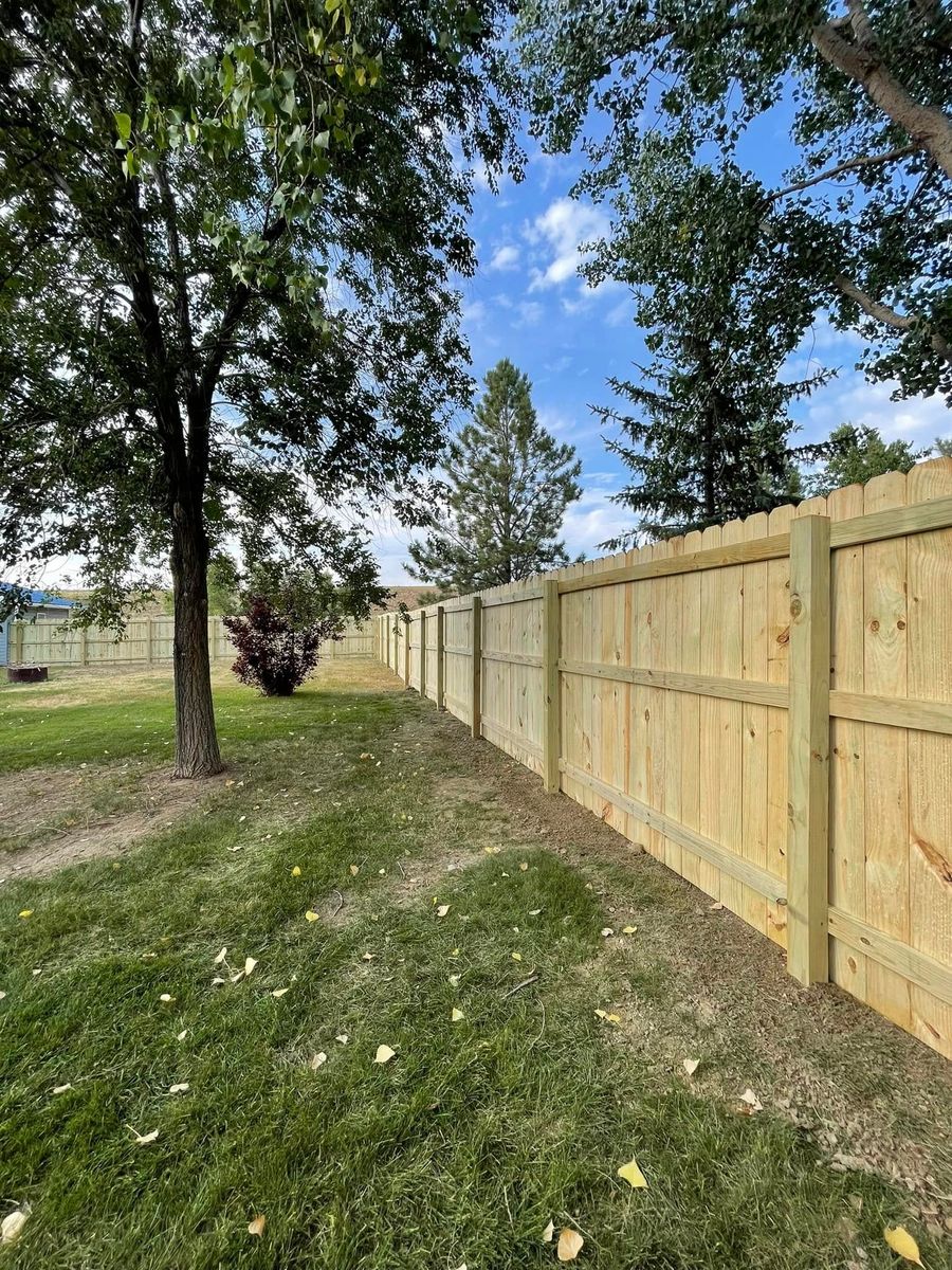 Fence Repair for DS Industries LLC in Gillette, WY